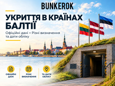 Балтійська модель укриттів: Естонія, Латвія та Литва | Укриття Європи. Огляд 5