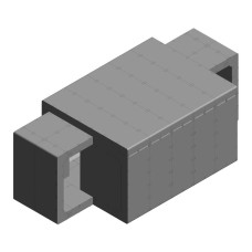 Anti-radiation shelter ARCA SPACE 4.0 for 35 people