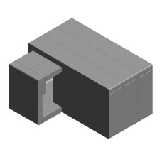 Anti-radiation shelter ARCA MAX 6.0 for up to 30 people