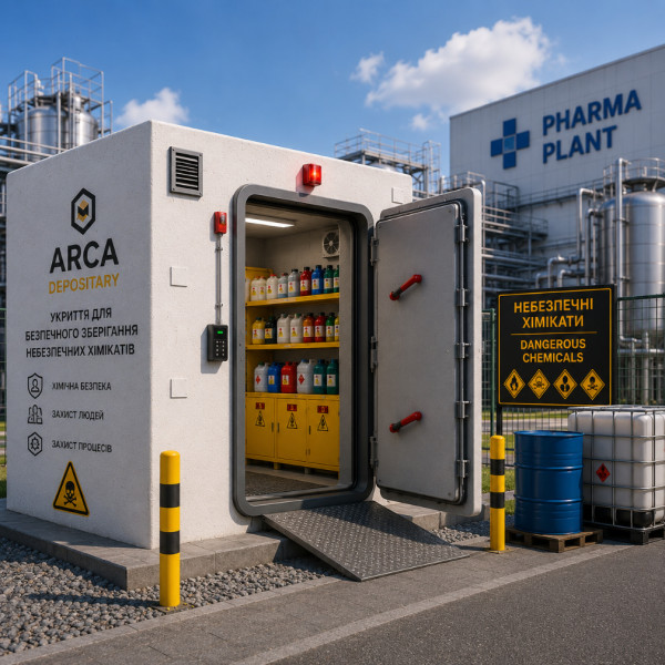 ARCA DEPOSITORY — Vault Shelter for Valuables with Shahed Protection