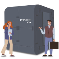 Внутрішнє захисне укриття для підприємств Волат для 6 осіб
